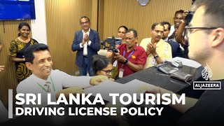 Sri Lanka eases driving rules for tourists to boost post-crisis recovery