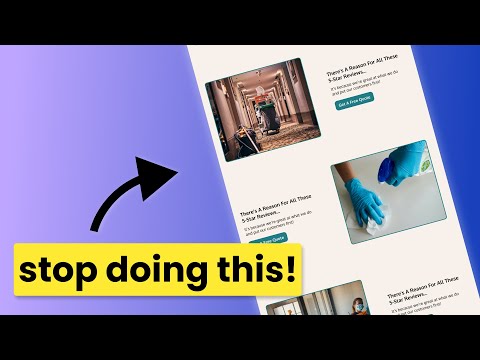 Web Design Mistakes 99% Of People Make (STOP DOING THESE!)