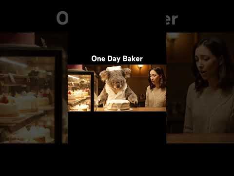 One Day Baker #KoalaBaker #FunnyAnimals #CakeFail #CuteAndFunny #KoalaComedy #AnimalComedy #Bakery