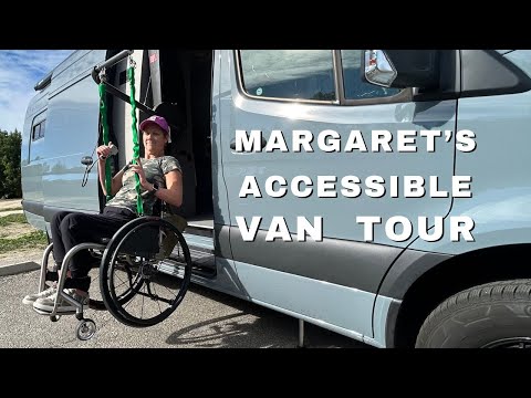 Wheelchair accessible campervan with full bathroom and self  levelling van!  |VANLIFE|