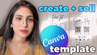 How to Sell CANVA TEMPLATES | Canva Tutorial For Beginners 2024 | Work From Home 2024