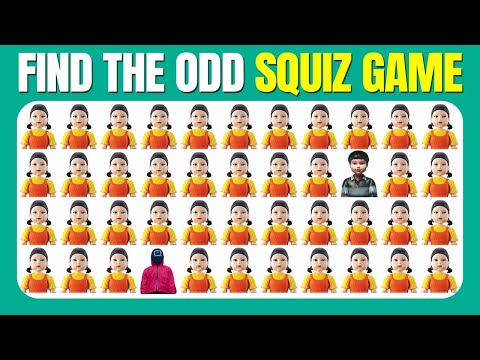 Find the ODD One Out - Squid Game 2! 🦑 | 40 Levels | Quiz Knight