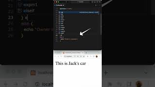 PHP if else statement Example #php #tutorials #coding #programming  #shorts