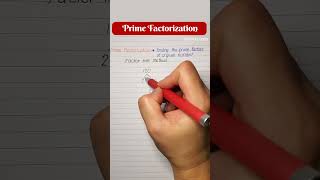 Prime Factorization  #fastcalculationtricks #maths #mathforstudents #mathstricks