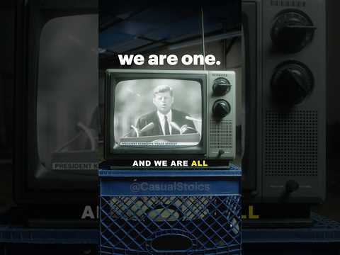 JFK’s Powerful Message For Humanity 🤝 #Shorts