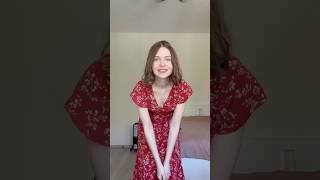 Рил: пришло тепло и новое платье #summerdress2025 #лето2025 #dress #reddress #dress #платье2025
