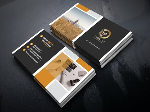 Creative Business Card Design in Photoshop