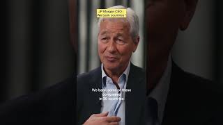 We bank countries! JP Morgan CEO #finance #jpmorgan #investing #jpmorganchase