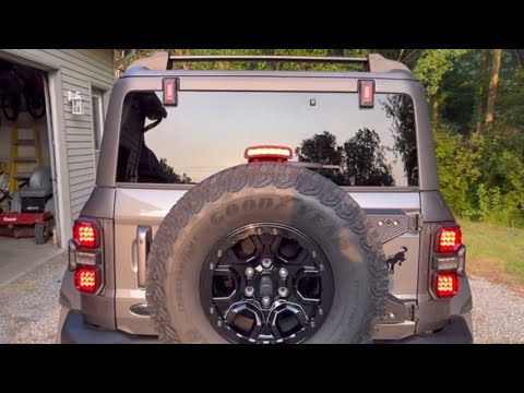 Discover The Mabett LED Rear Window Hinge Lights, Also Known As Chase Lights