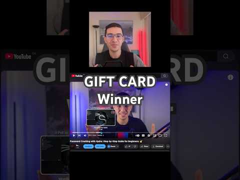 GIFT CARD winner @ishanavishka8475 🎉🎁
