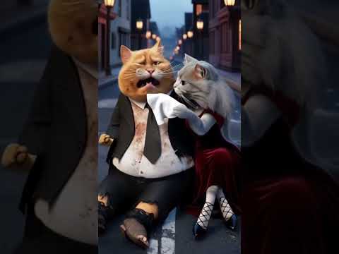 Most beautiful couple ll  trending vedios||cat fat trun into smartness||#shorts