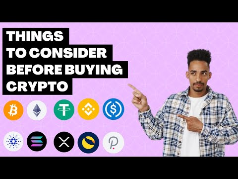 10 Things to Consider Before Buying Cryptocurrencies