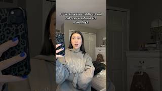 POV middle school girls conversations