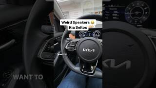Weird Speakers! Kia Seltos