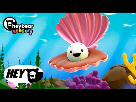 Hey Bear Sensory Bedtime - Under The Sea - Relaxing Animation with Music