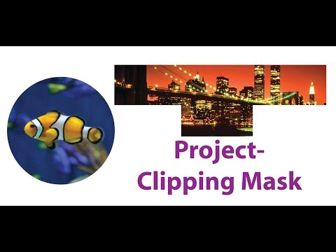 Illustrator Tutorials- Clipping Mask Making in Adobe Illustrator CS 3