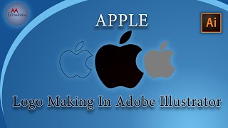 Apple logo making in Adobe illustrator