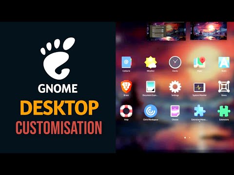 Gnome Desktop Customisation | Linux Desktop Tweaks