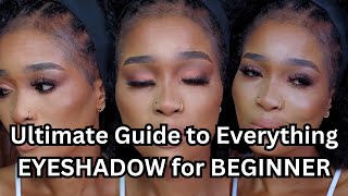 Ultimate Eyeshadow Guide: Brushes, Colors, Textures & Placement Tips Beginner