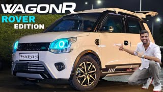 BEST MODIFIED WAGONR ROVER EDITION WITH 15"ALLOYS  ALL THE WAY FROM BEED...!!