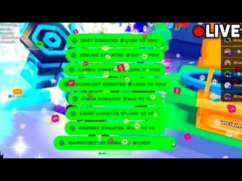 🔴 PLS DONATE LIVE | GIVING ROBUX TO VIEWERS! (Roblox Giveaway) 💸