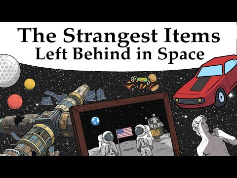 The Strangest Items Left Behind in Space