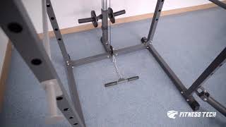 Jaula de sentadillas Power Squat Rack | Fitness Tech FT-28001