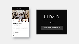UI Daily 37: Location Details Screen