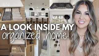 A LOOK INSIDE MY ORGANIZED HOME | 2026 ORGANIZED HOME TOUR | ORGANIZING TIPS AND IDEAS FOR THE HOME