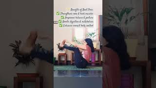 Loose belly fat.Yoga Pose for Flat Abs! 🧘‍♀️#yoga#fitness#motivation#weightloss#flatabs#viralshorts
