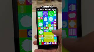 Android kitkat 4.4 easter egg #android #androidphone #tech #smartphone #oldphone #nostalgia