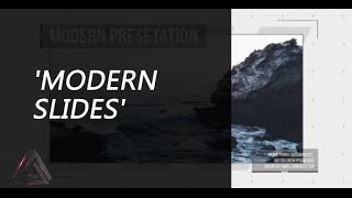 Modern Slides | After Effects Template | Video Displays