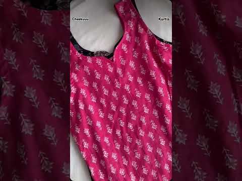 #shortkurti #fashion #newfashion #newdesign #kurtidesign #prettygirls #prettydesign #new #viralkurti