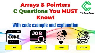 Top C Interview Questions on Arrays & Pointers | Master C Programming for Tech Interviews