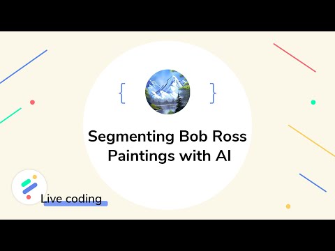 PerceptiLabs Live Coding: Segmenting Bob Ross Paintings with AI