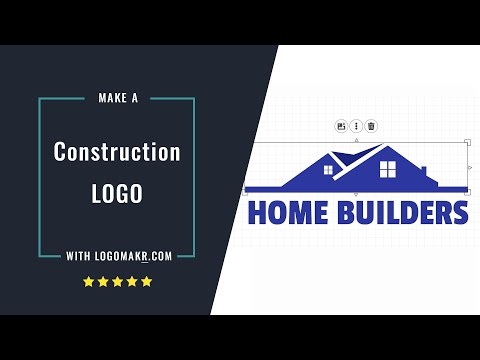 How To Make A Construction Logo  I  LogoMakr.com