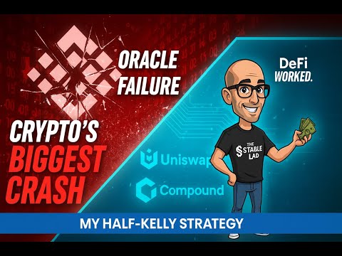 Crypto's Largest Liquidation & The USDe Depeg: Binance Broke, DeFi Worked. My Half-Kelly Strategy.