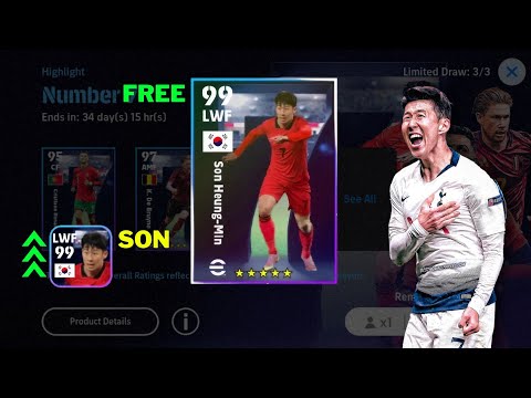 SON's NEW 99 Rate CARD is in Another LEVEL | Efootball 2024