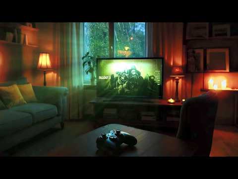 Fallout 3 Menu Music + Rain | Relaxing 2008 Vibes