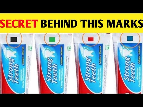 Toothpaste Colour Code Myth Busted! | Meaning of toothpaste's color code