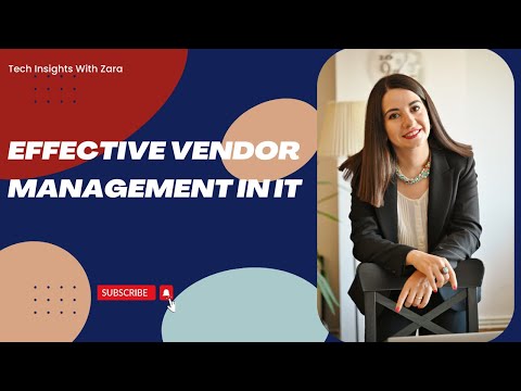 🚀 Effective Vendor Management in IT