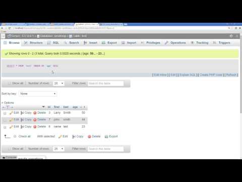 phpmyadmin Tutorial 04 - How to configure phpmyadmin PHP MYSQL course introduction