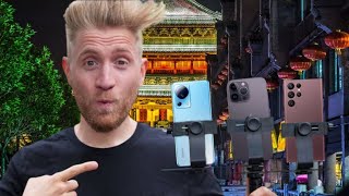 Xiaomi Civi 2 vs iPhone 14 Pro Max vs Samsung S22 Ultra NIGHT MODE Camera Test
