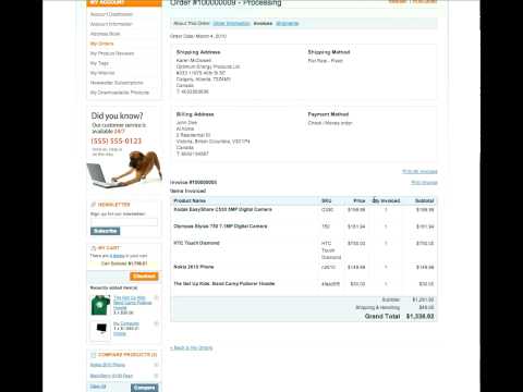 Customer Account