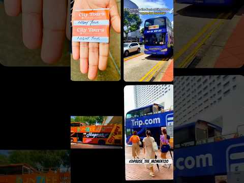 Had an amazing experience with the @citytour_sg funVee open top bus