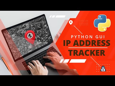 TRACK IP ADDRESS LOCATION USING PYTHON | PYTHON GUI PROJECT - NO TALKING 2022