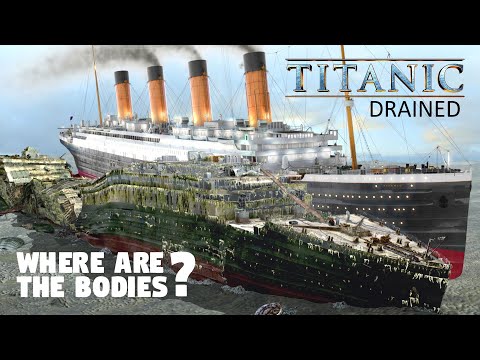 DRAINED 3D TITANIC! WHERE ARE THE BODIES?