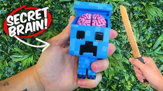 Secret Brain inside Minecraft Funkopop