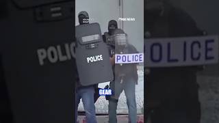 CHAOS IN LA: Shocking footage shows violent protests against ICE  #foxnews #news #shorts