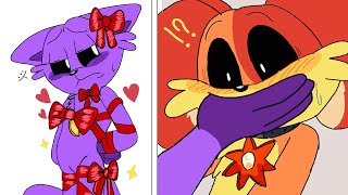 CatNap and DogDay Heart on Edge of The Stage | Poppy Playtime Chapter 4 | Comic Dub
